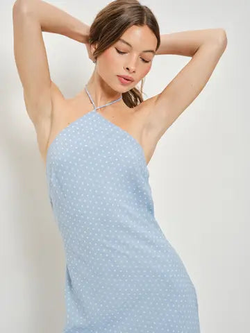 Blairyn Halter Midi Dress