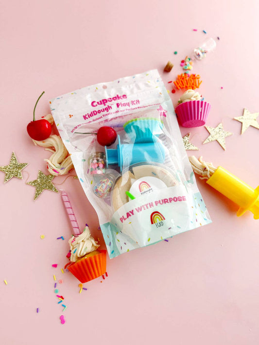 Cupcake (Cupcake) Sensory KidDough Play Kit