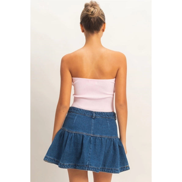 Criss Cross Tube Top