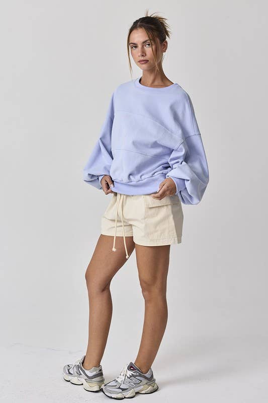 The Aubrey Washed Oversized Top