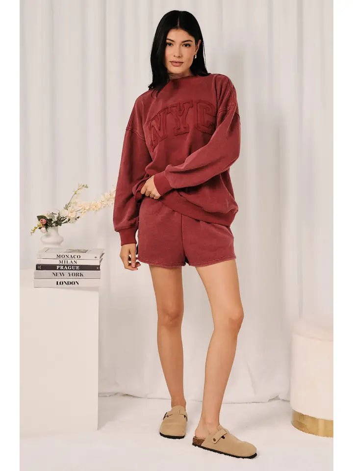 NYC Burgundy Set