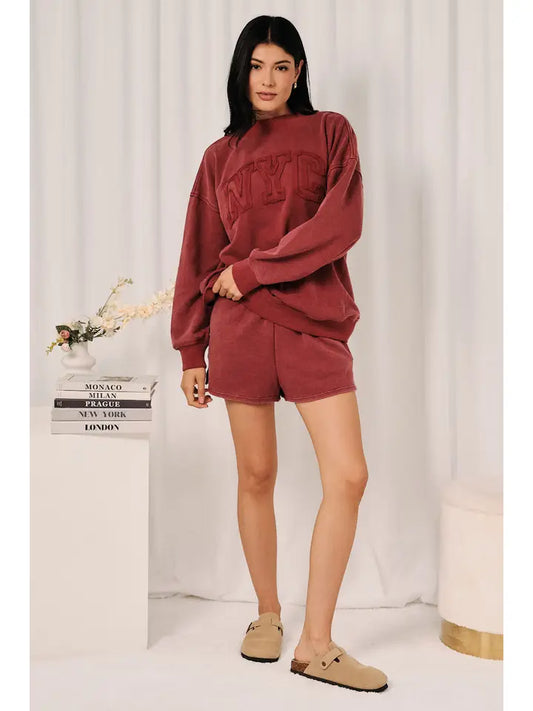 NYC Burgundy Set