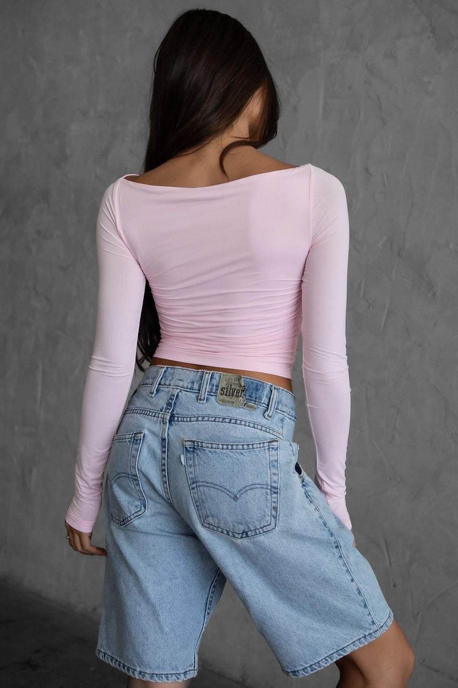 Baby Pink Long Sleeve