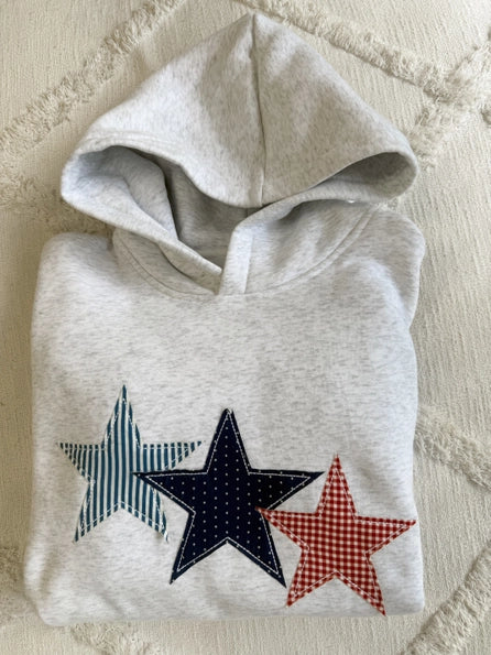 Embroidered Star Hoodie