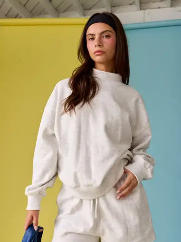 Mockneck Oversized Lounge Set