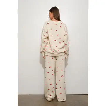 Cherry Print Sweatpants
