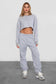 Fleece Lounge High Waist Sweatpants With Pockets