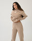 The Kate Puff Series Sweatpants - Sand