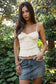 Lace Trim Tank Top