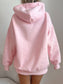 Light Pink Polka Dot Hoodie