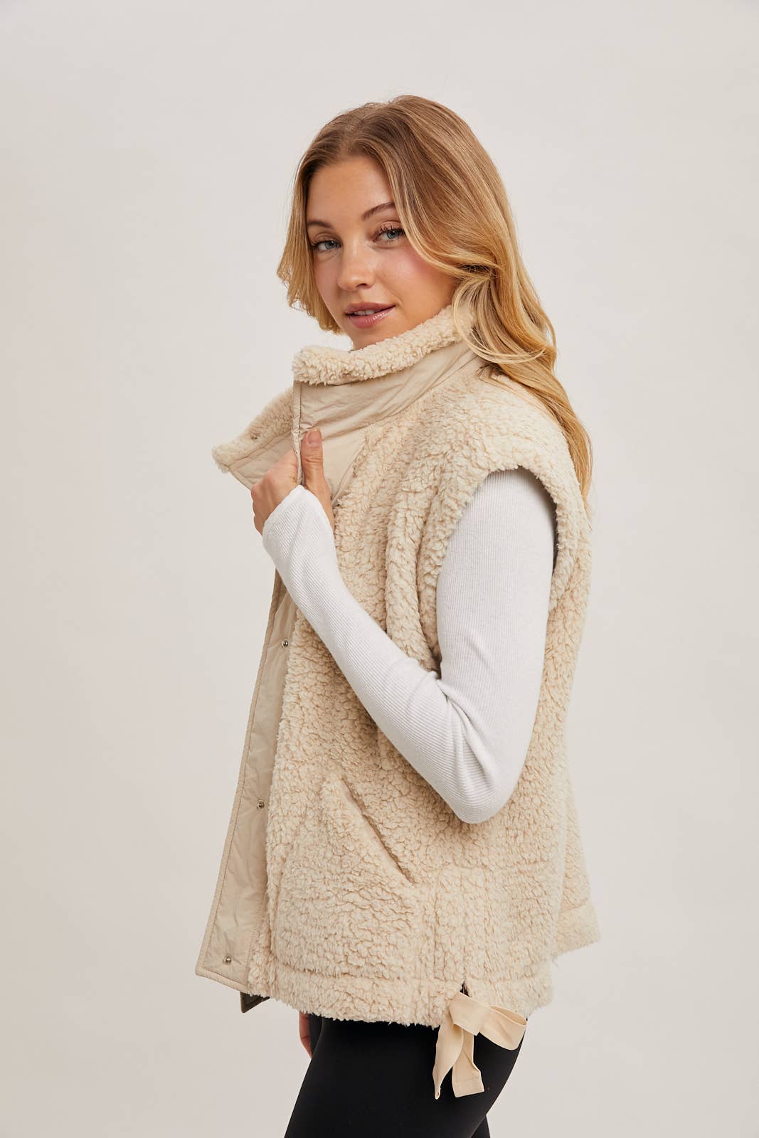 Fleece Sherpa Vest
