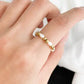 Adjustable Pearl Ring