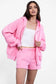 Fleece Lounge High Waist Shorts
