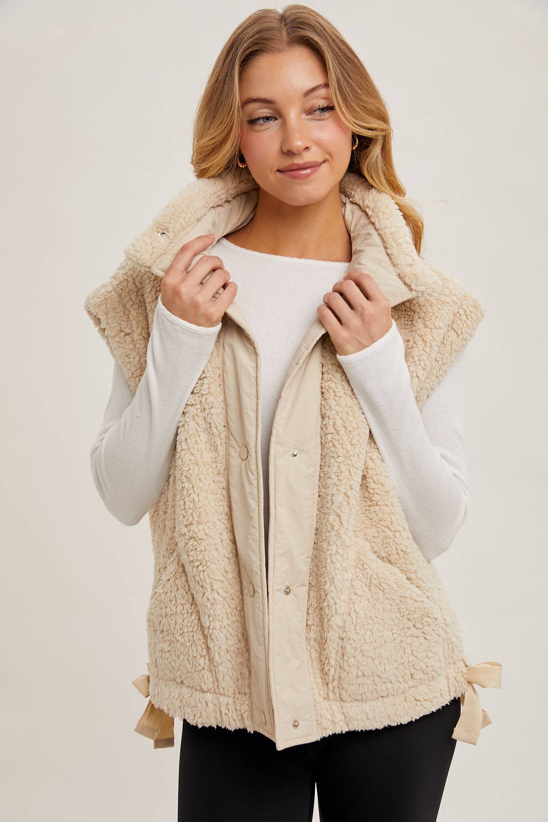 Fleece Sherpa Vest