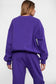 Fleece Crew Neck Lounge Pullover Sweatshirt