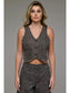 Cheetah Print Denim Vest