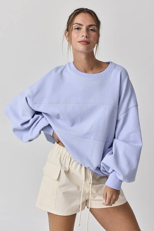 The Aubrey Washed Oversized Top