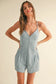 Denim Romper