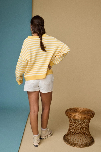 Striped Crewneck Sweater