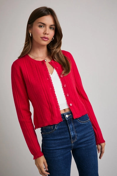 Red Cardigan