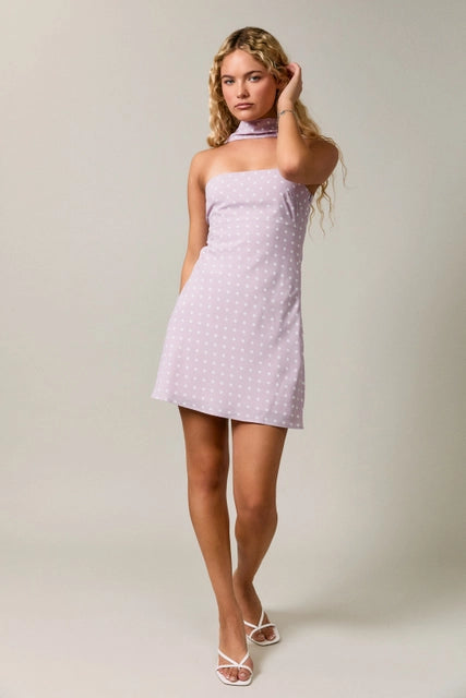 Pink Polk-a-Dot Dress