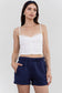 Fleece Lounge High Waist Shorts