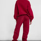 Fleece Lounge Sweatpants with pockets