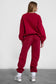 Fleece Crew Neck Lounge Pullover Sweatshirt