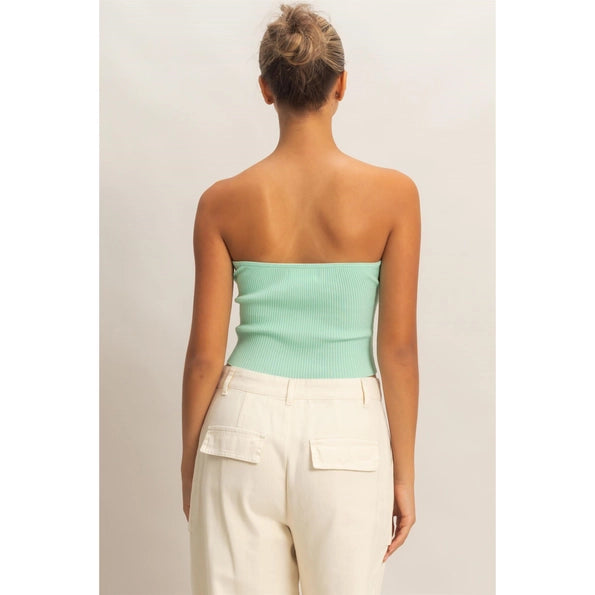 Criss Cross Tube Top