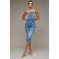 Denim Bustier