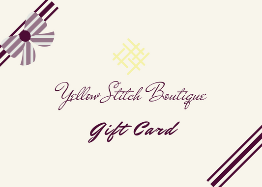 Yellow Stitch Boutique Gift Card